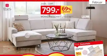 XXXLutz Stylife wohnlandschaft oder couchtisch Angebot