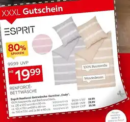 XXXLutz Esprit renforcé-bettwäsche-garnitur „cady“ Angebot