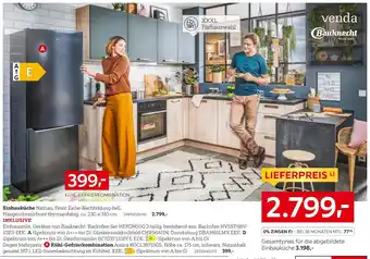 XXXLutz Venda und bauknecht einbauküche Angebot