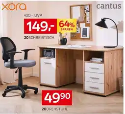 XXXLutz Xora oder cantus schreibtisch oder drehstuhl Angebot