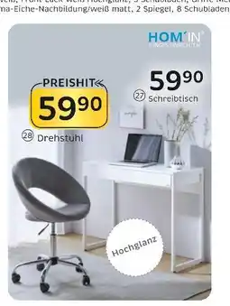 XXXLutz Hom´in schreibtisch oder drehstuhl Angebot