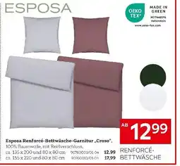 XXXLutz Esposa renforcé-bettwäsche-garnitur „croso“ Angebot