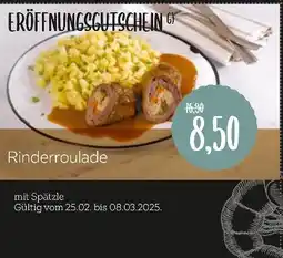 XXXLutz Eröffnungsgutschein rinderroulade Angebot