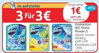 Budni Domestos wc-stein power 5 Angebot