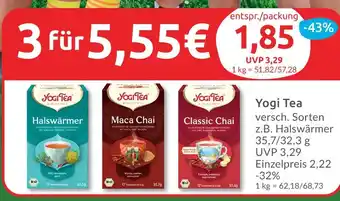 Budni Yogi tea yogi tea Angebot