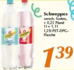 inkoop Schweppes Angebot