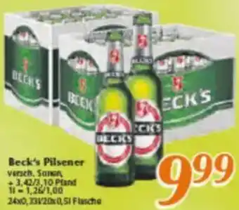 inkoop Beck's Pilsener Angebot