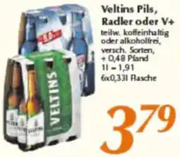 inkoop Veltins Pils, Radler oder V+ Angebot