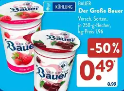 Aldi Süd BAUER Der Große Bauer Angebot