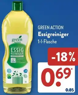 Aldi Süd GREEN ACTION Essigreiniger Angebot