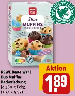 REWE REWE Beste Wahl Duo Muffins Backmischung Angebot