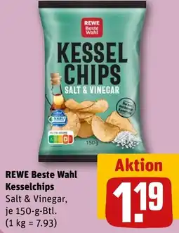 REWE REWE Beste Wahl Kesselchips Angebot