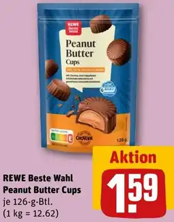 REWE REWE Beste Wahl Peanut Butter Cups Angebot