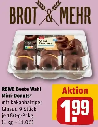 REWE REWE Beste Wahl Mini-Donuts Angebot