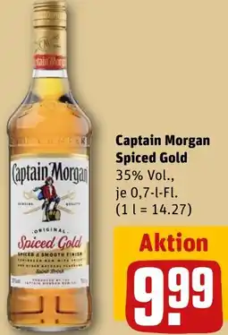 REWE Captain Morgan Spiced Gold Angebot