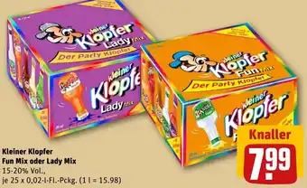 REWE Kleiner Klopfer Fun Mix oder Lady Mix Angebot