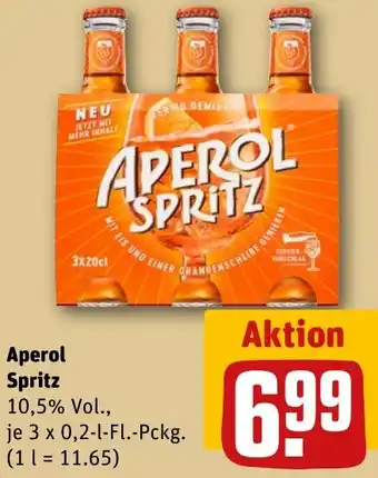 REWE Aperol Spritz Angebot