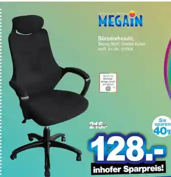 Möbel Inhofer Megain Bürodrehstuhl Angebot