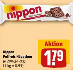 REWE Nippon Puffreis Häppchen Angebot