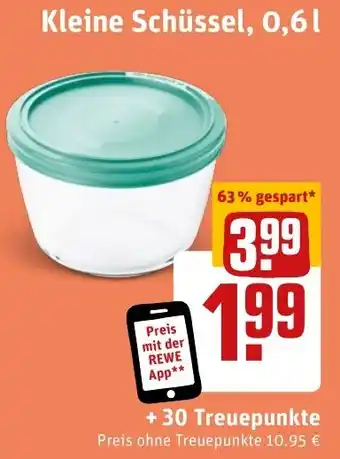 REWE Kleine Schüssel, 0,6 l Angebot