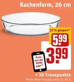 REWE Kuchenform, 26 cm Angebot