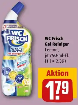 REWE WC Frisch Gel Reiniger Angebot