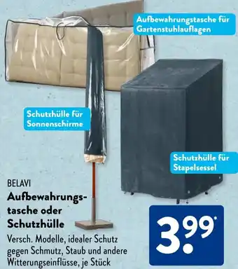 Aldi Süd BELAVI Aufbewahrungstasche oder Schutzhülle Angebot