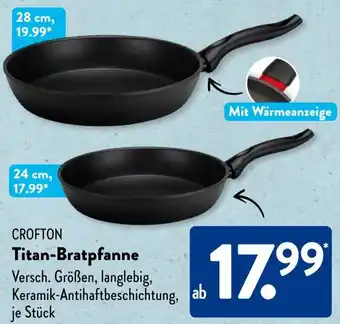 Aldi Süd CROFTON Titan-Bratpfanne Angebot