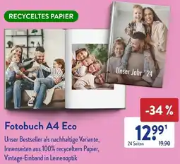 Aldi Süd Fotobuch A4 Eco Angebot