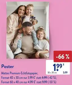 Aldi Süd Poster Angebot