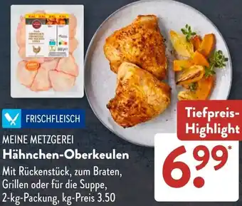 Aldi Süd MEINE METZGEREI Hähnchen-Oberkeulen Angebot