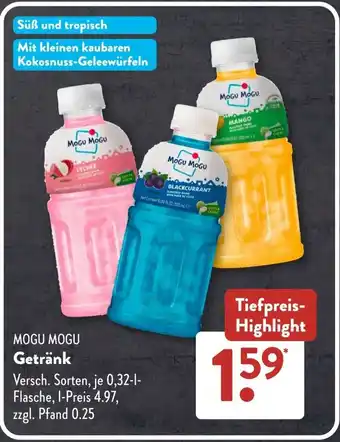 Aldi Süd MOGU MOGU Getränk Angebot