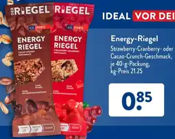 Aldi Süd Energy-Riegel Angebot