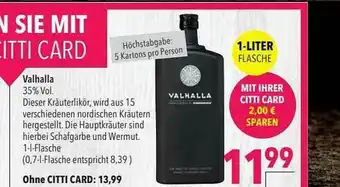 CITTI Markt Valhalla Angebot