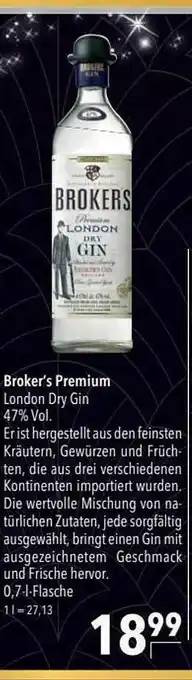 CITTI Markt Broker's Premium Angebot