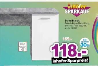 Möbel Inhofer Schreibtisch Angebot