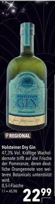 CITTI Markt Regional Holsteine Dry Gin Angebot