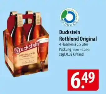 Famila Nord Ost Duckstein Rotblond Original Angebot