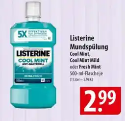 Famila Nord Ost Listerine Mundspülung Angebot