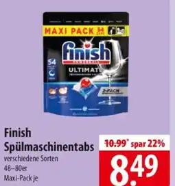 Famila Nord Ost finish Spülmaschinentabs Angebot