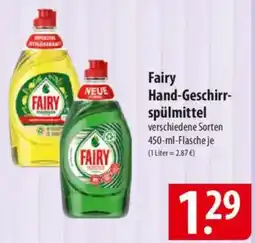 Famila Nord Ost Fairy Hand-Geschirrspülmittel Angebot