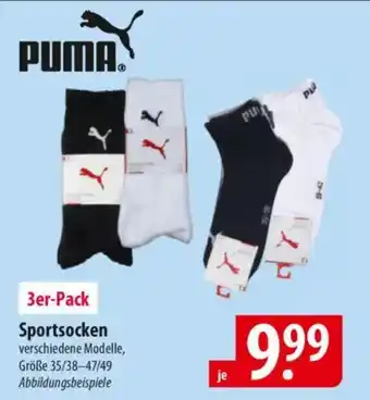 Famila Nord Ost PUMA Sportsocken 3er-Pack Angebot