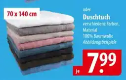 Famila Nord Ost Duschtuch 70*140 Angebot