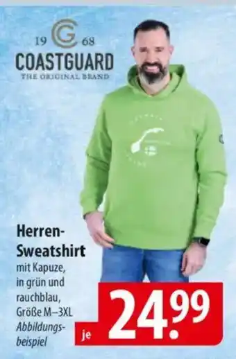 Famila Nord Ost COASTGUARD Herren- Sweatshirt Angebot