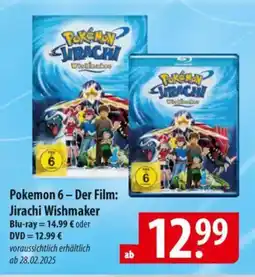 Famila Nord Ost Pokemon 6-Der Film: Jirachi Wishmaker Angebot