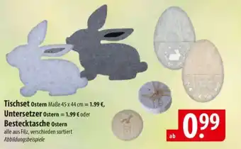 Famila Nord Ost Tischset Ostern Maße 45 x 44 cm Angebot