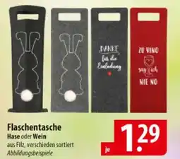 Famila Nord Ost Flaschentasche Hase oder Wein Angebot