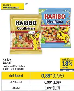 METRO Haribo Beutel Angebot