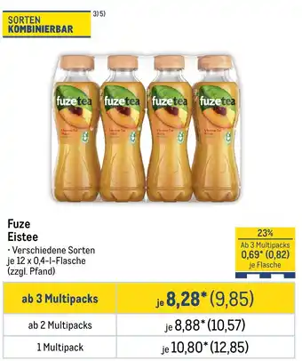 METRO Fuze Eistee Angebot