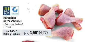 METRO Hähnchen- unterschenkel Angebot